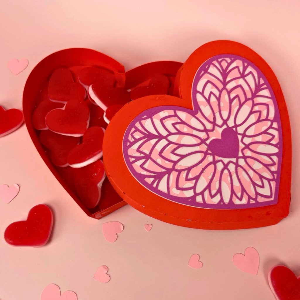 Alla hjärtans dag ask diy