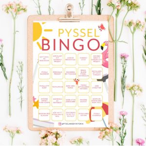 pysselbingo sommar