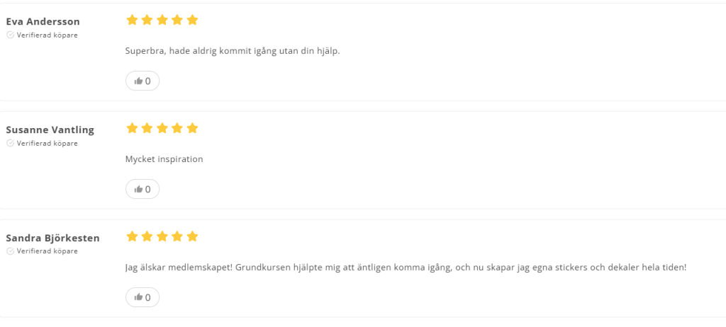 Recensioner pyssla mer med viktoria