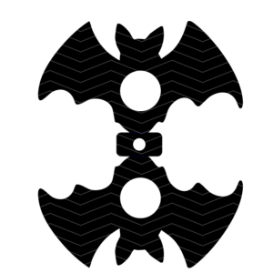 Fladdermus klubbhållare