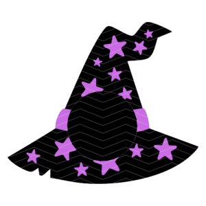 Häxhatt godishållare med julgranskula