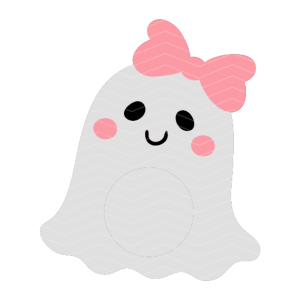 Spöke godishållare med julgranskula 1