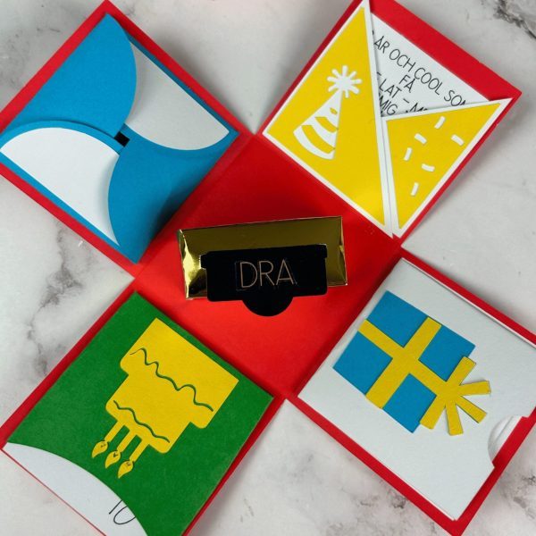 DIY Explosion Box med pengar