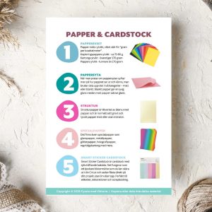 Guide till cardstock