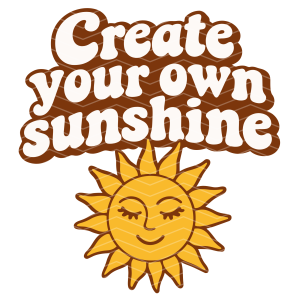 Create your own sunshine svg